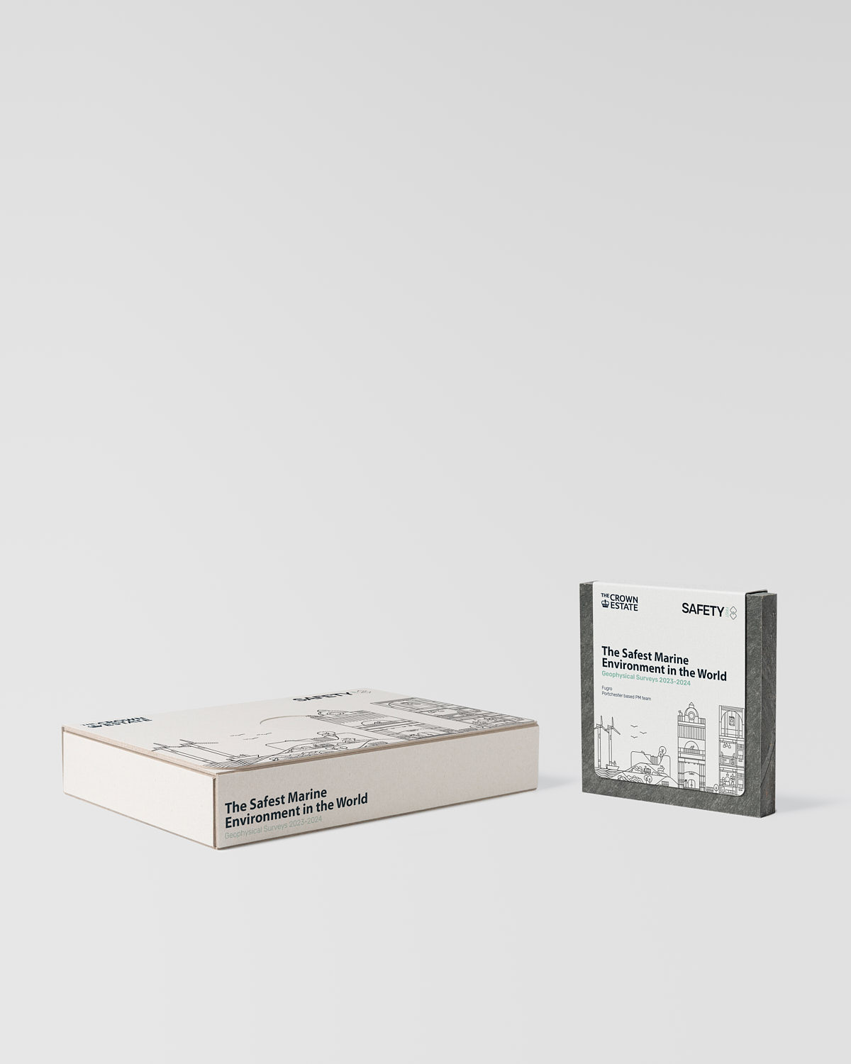 Estuche trofeo personalizado placa conmemorativa Sustain Awards